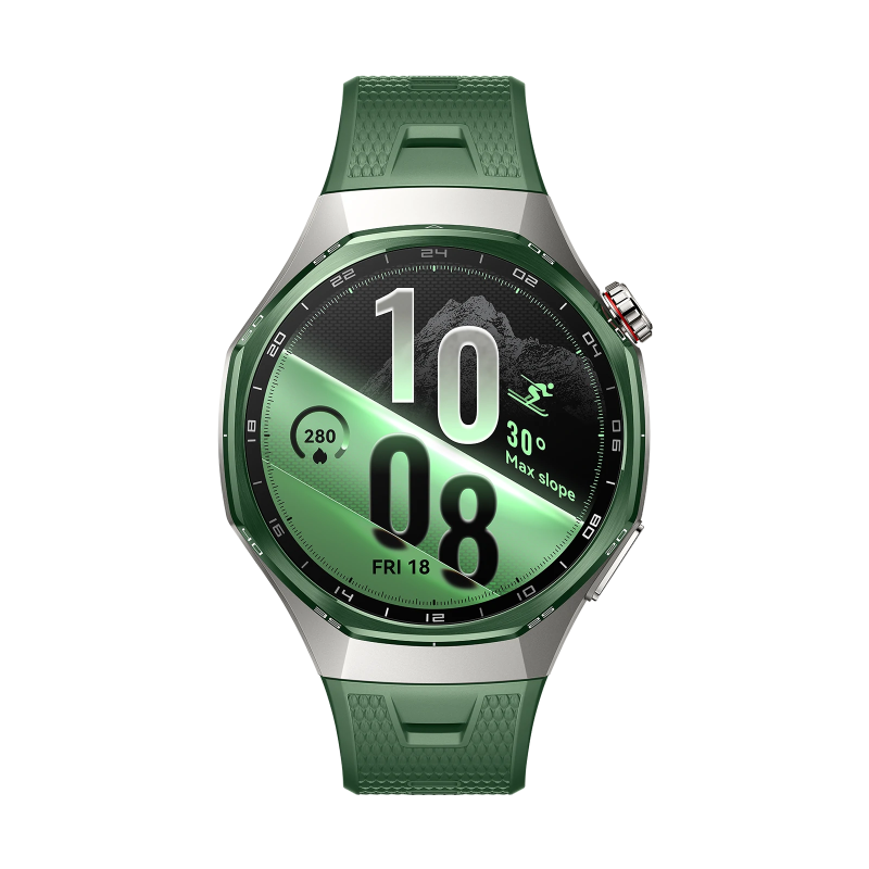 HUAWEI WATCH GT 7 Pro 46mm Green EasyCross strap, front view