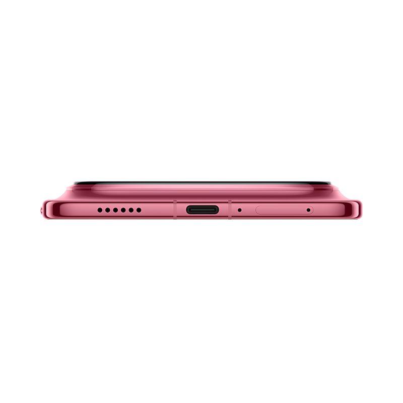 HUAWEI Pura X View in Vivid Red, bottom edge view