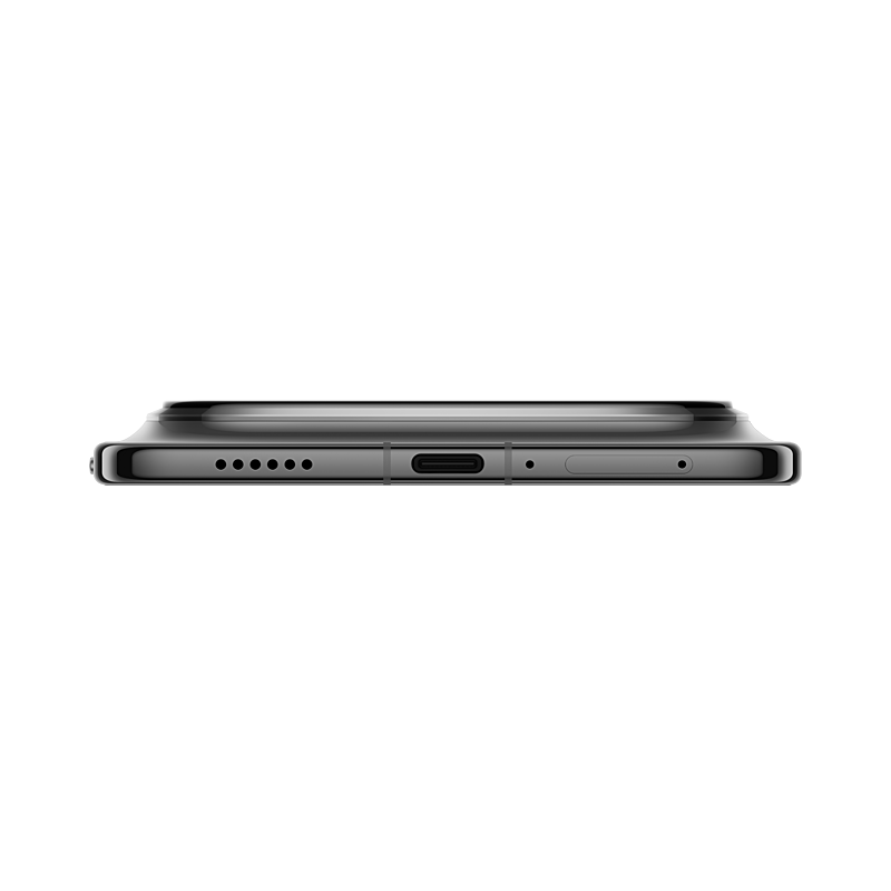 HUAWEI Pura X View in Phantom Black, bottom edge view
