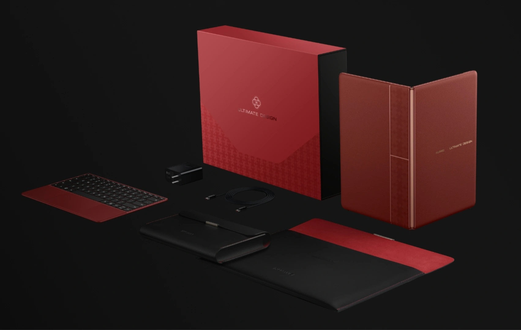 Huawei MateBook Fold Ultimate Design, 32GB/2TB - RED (CN Version)