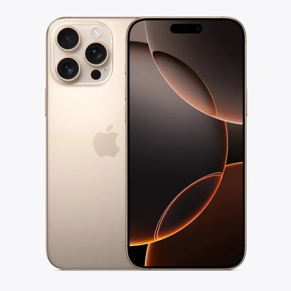 Apple iPhone 16 Pro Max 5G Dual SIM A3297, 1TB - Desert Titanium (HK Version) image 1