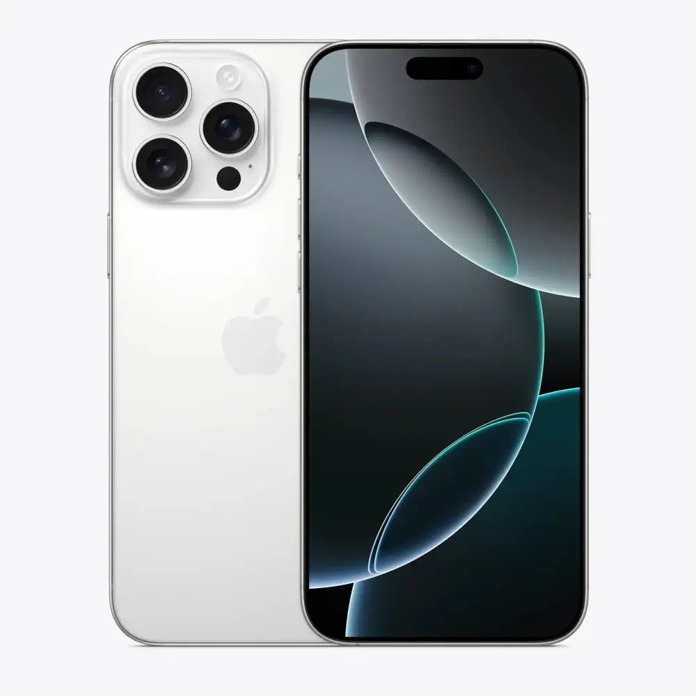 Apple iPhone 16 Pro Max 5G Dual SIM A3297, 1TB - White Titanium (HK Version) image 0