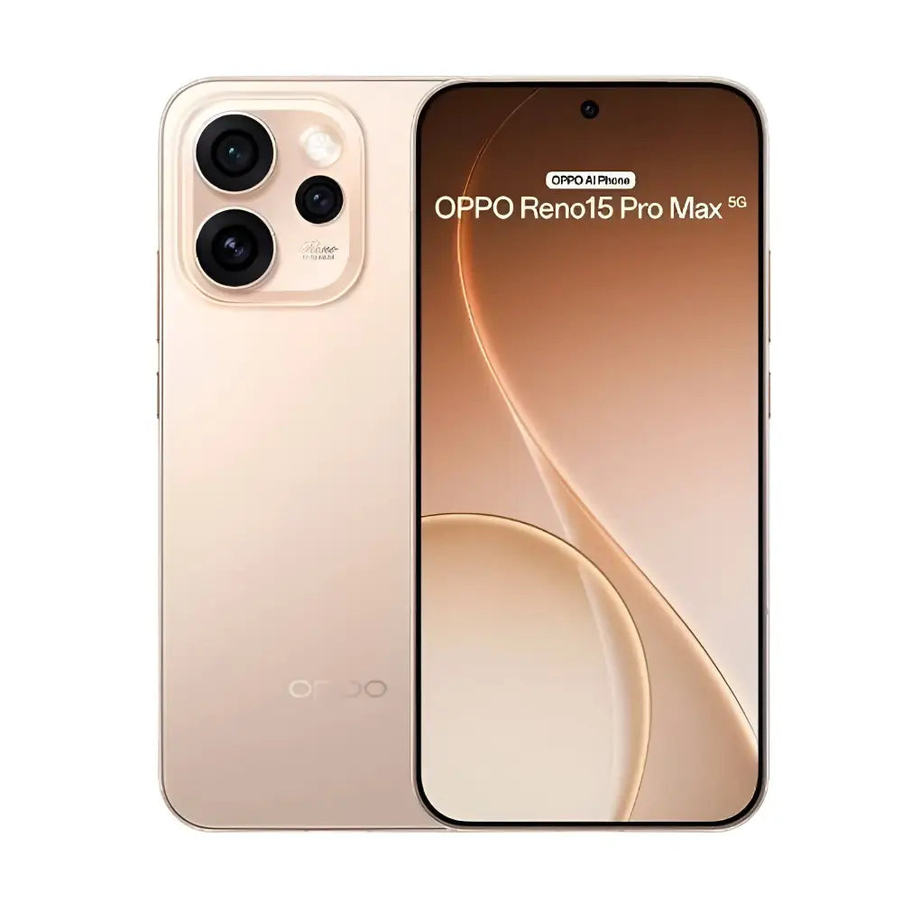 Buy OPPO Reno 15 Pro Max 5G Dual SIM 12GB/512GB - Aurora Gold (Global)