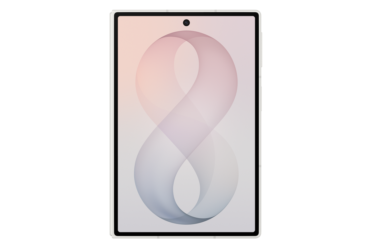 Samsung Galaxy Z Fold8 Cream cover-screen view