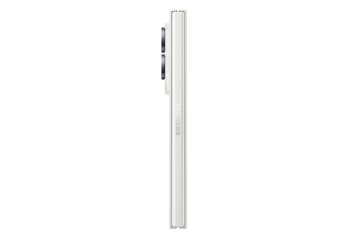 Samsung Galaxy Z Fold8 Cream side view