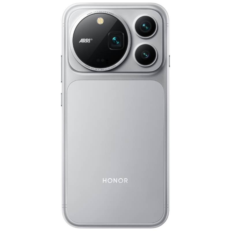 HONOR Magic9 Pro Max Glacier Silver rear view