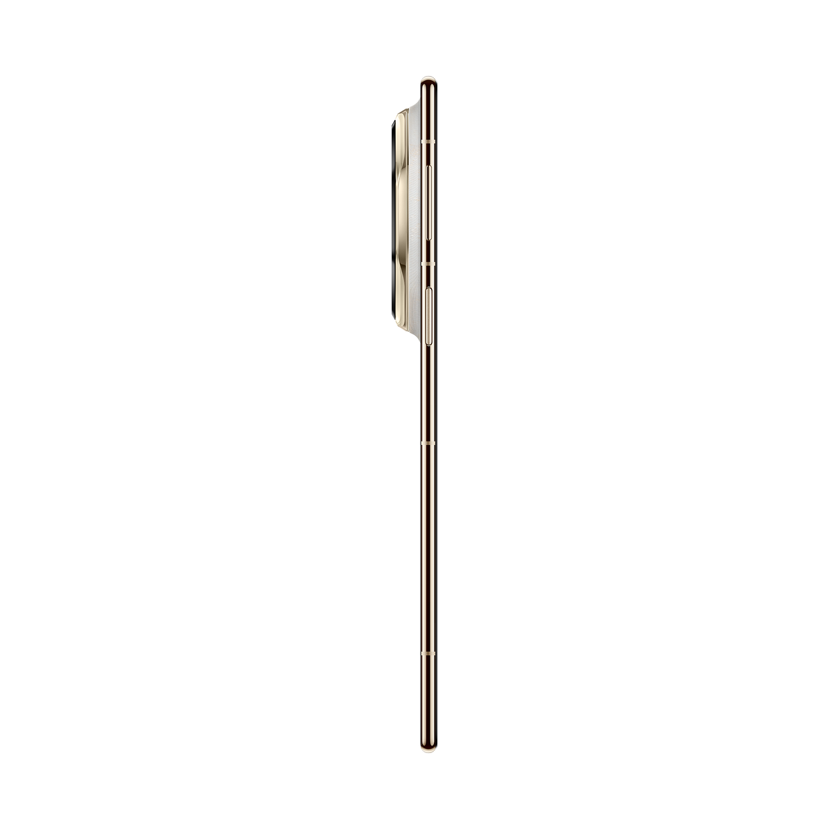 HUAWEI Mate XT 2 ULTIMATE DESIGN in Bright White — unfolded left edge