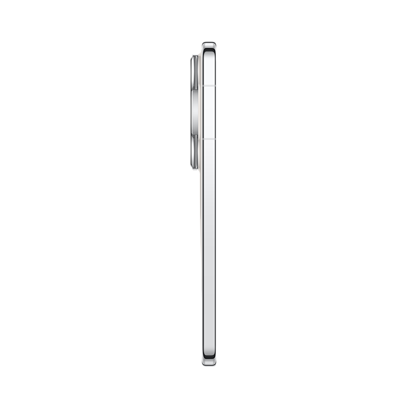 HUAWEI Mate 90 RS ULTIMATE DESIGN, Bright White, side profile without buttons