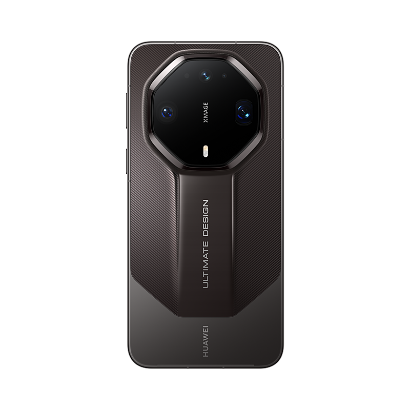 HUAWEI Mate 90 RS ULTIMATE DESIGN, Dark Black, rear view