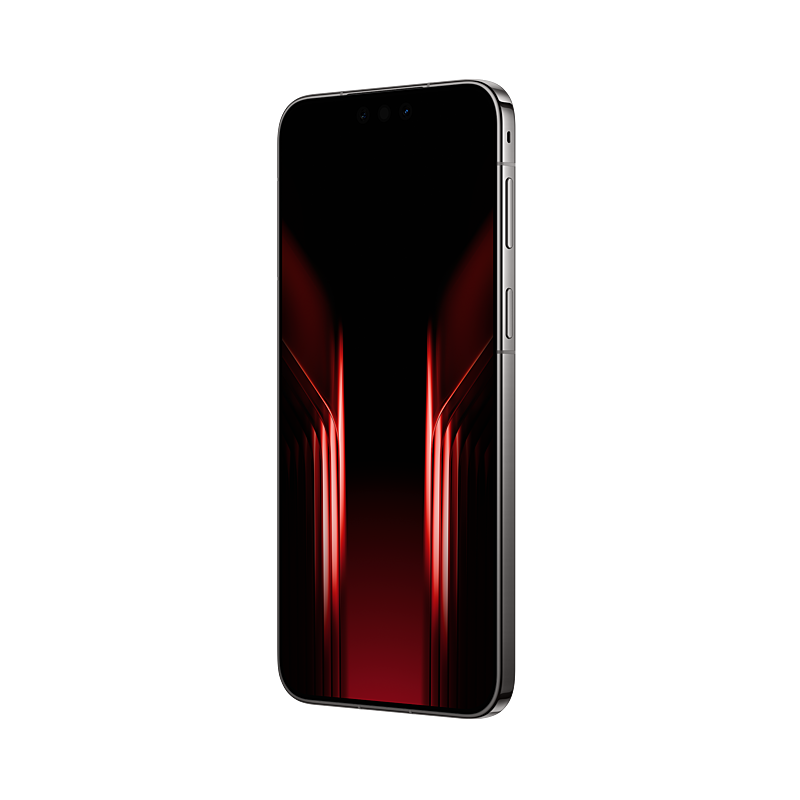 HUAWEI Mate 90 RS ULTIMATE DESIGN, Dark Black, front three-quarter view, angle 1