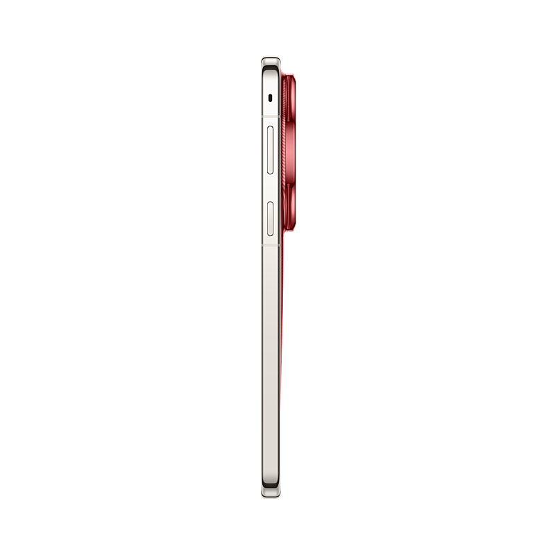 HUAWEI Mate 90 RS ULTIMATE DESIGN, Rui Red, side profile with buttons