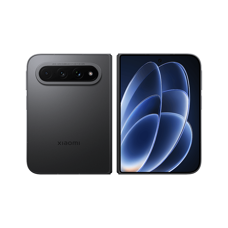Xiaomi 18 Fold Black — front and back