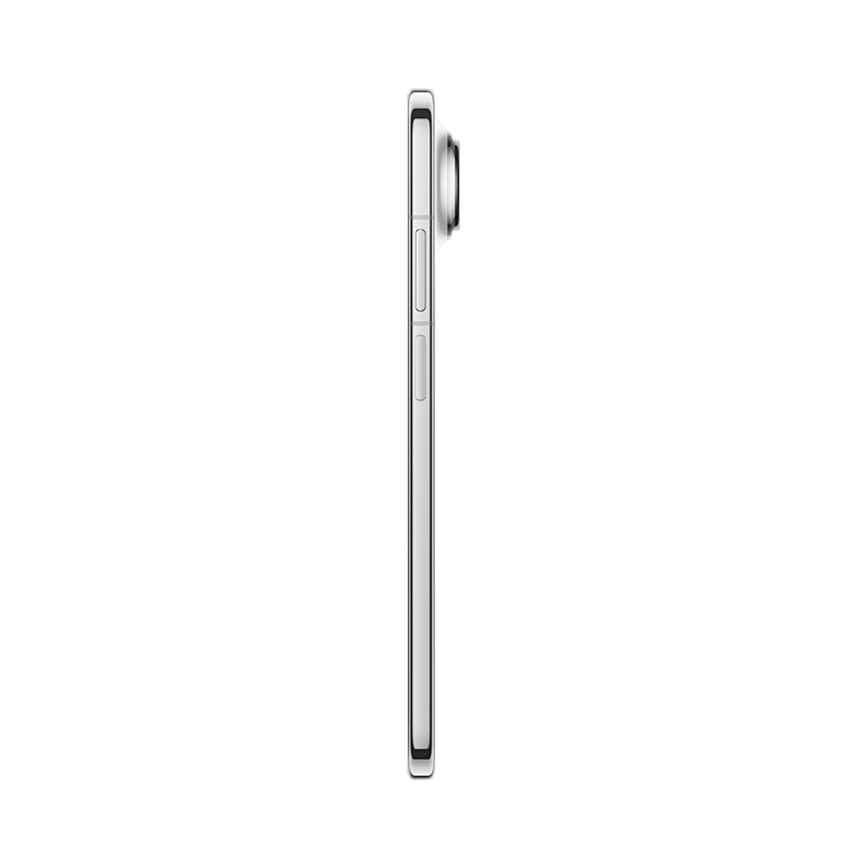 HUAWEI Pura X View in Zero White, opposite side view