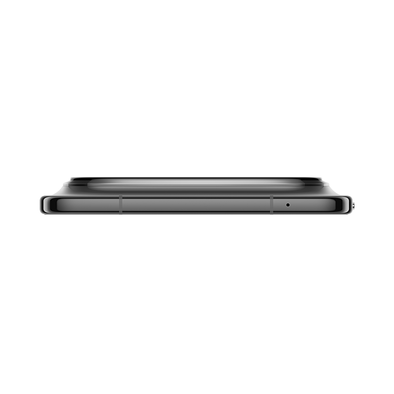 HUAWEI Pura X View in Phantom Black, top edge view