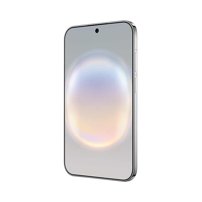HUAWEI Pura X View in Zero White, front right angled view