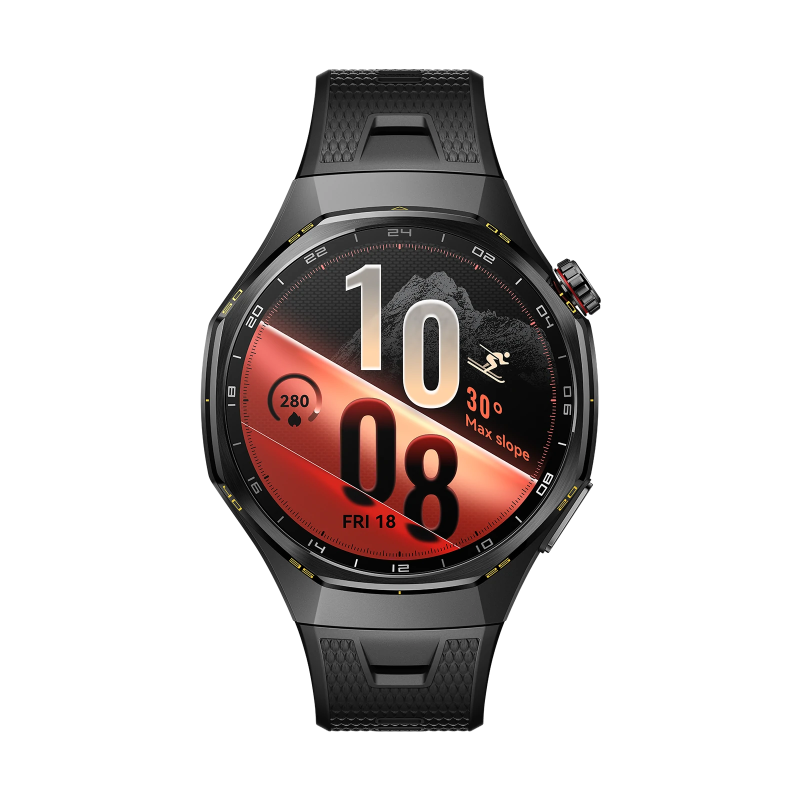 HUAWEI WATCH GT 7 Pro 46mm Black EasyCross strap, front view