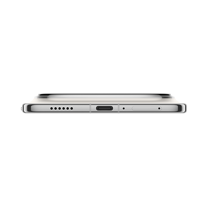 HUAWEI Pura X View in Linen Gray, bottom edge view