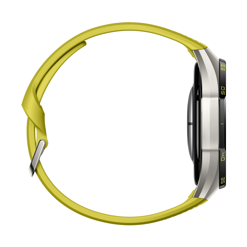 HUAWEI WATCH GT 7 Pro 46mm Yellow EasyCross strap, right side view