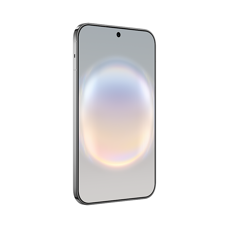 HUAWEI Pura X View in Zero White, front left angled view