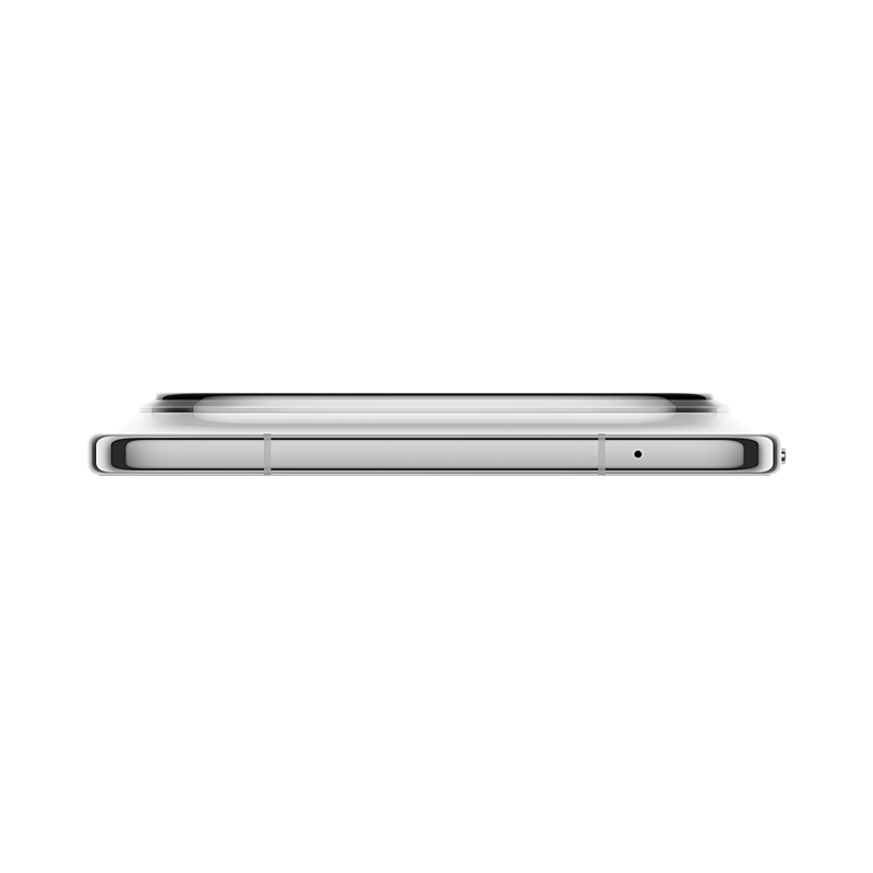 HUAWEI Pura X View in Zero White, top edge view