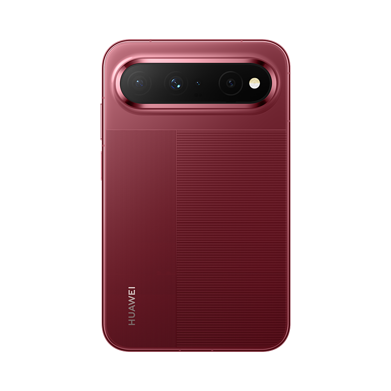 HUAWEI Pura X View in Vivid Red, rear view