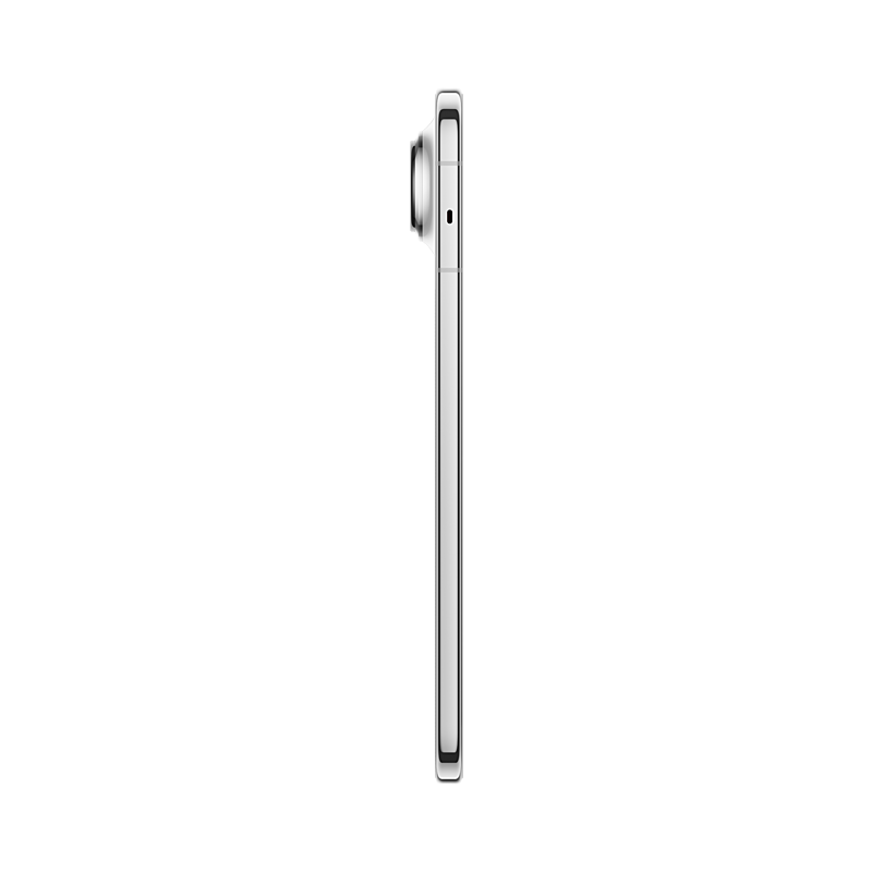 HUAWEI Pura X View in Zero White, first side view