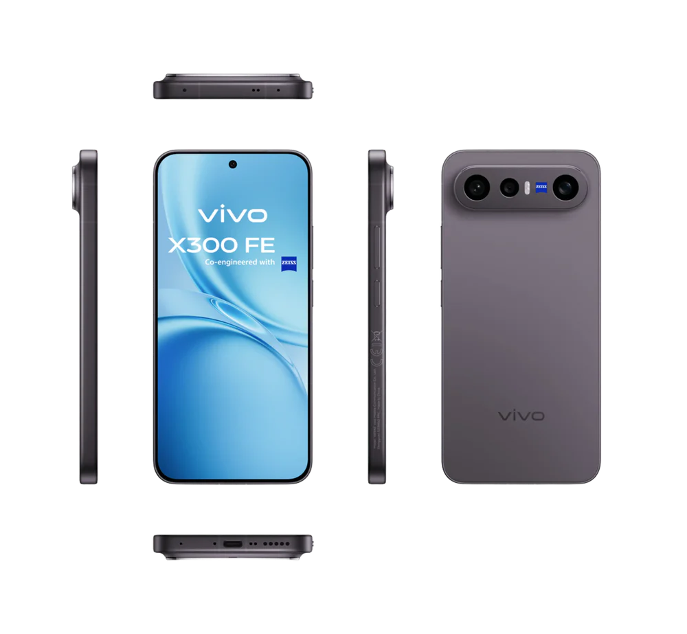 Vivo X300 FE, 12GB/512GB - Black (Global)