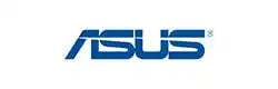 ASUS company logo in blue text with a stylized design.