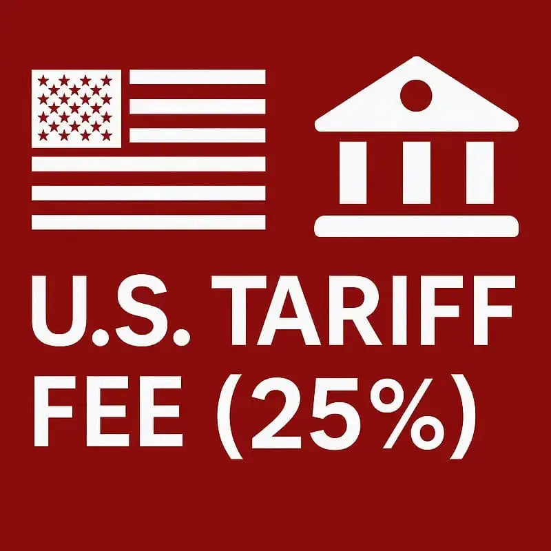 Buy A 20% Tariff Fee is added at checkout as a deposit fully refunded if no tariff is charged within 90 days.