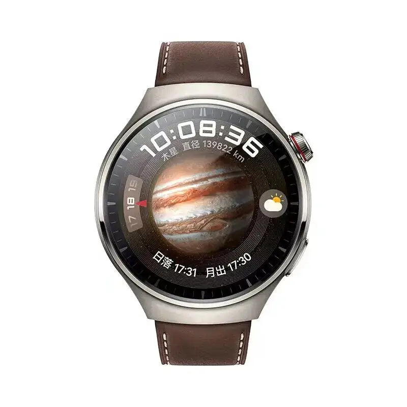 HUAWEI WATCH 4 Pro - Jupiter Brown Leather Strap