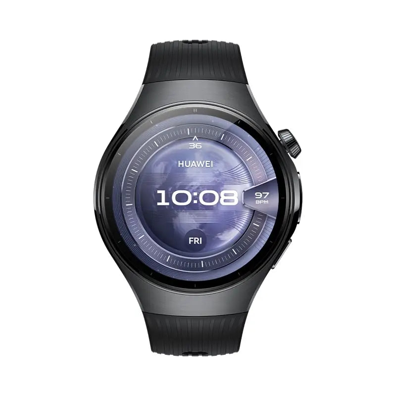 Huawei Watch 5 (RTS-AL00) - 46mm (Black Fluoroelastomer)