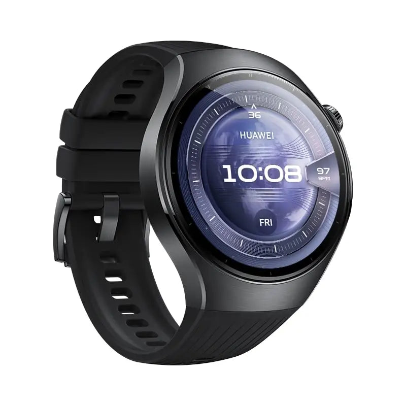 Huawei Watch 5 (RTS-AL00) - 46mm (Black Fluoroelastomer)