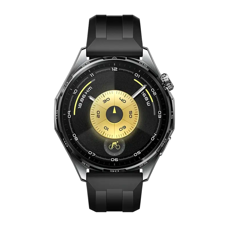 Buy Huawei Watch GT 6 - 46mm - Black with Fluoroelastomer Strap
