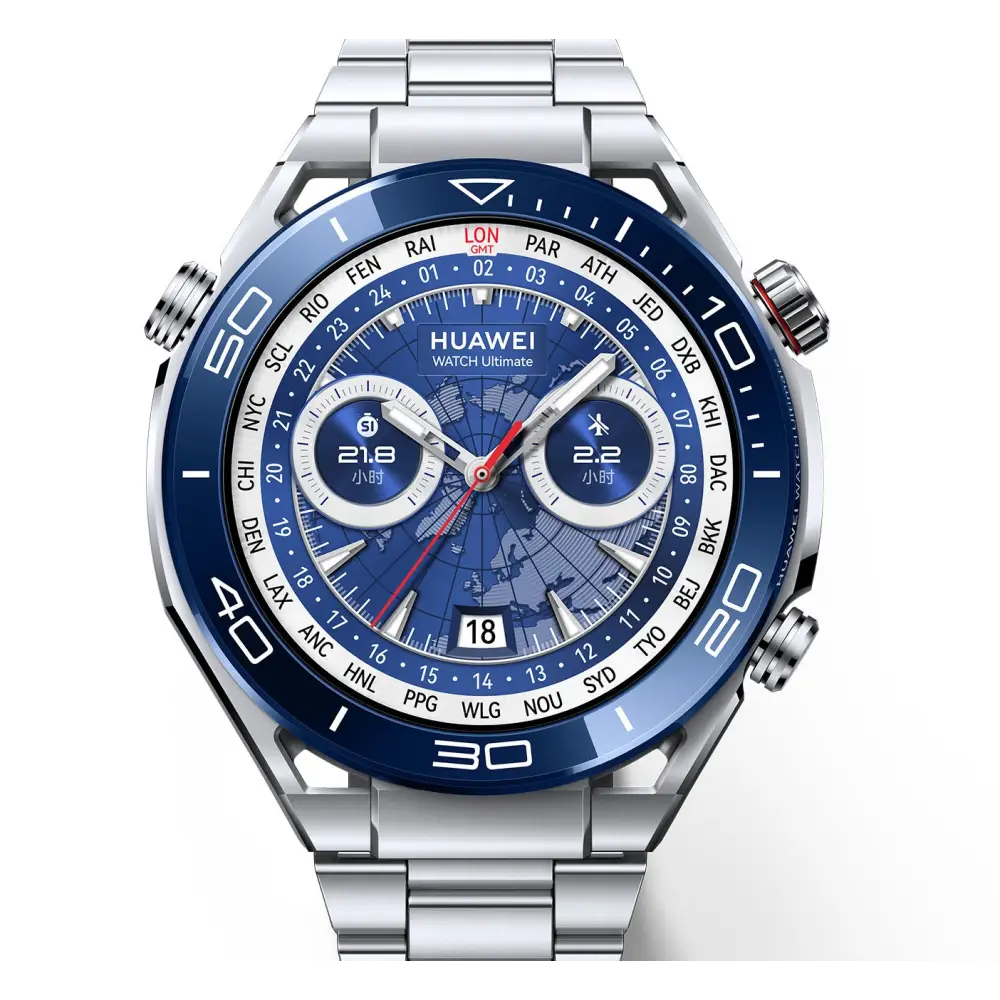 Buy HUAWEI WATCH Ultimate - Voyage Blue (Global) Gadgets