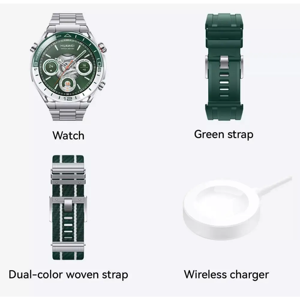 HUAWEI WDS-B19 WATCH Ultimate - Green Edition (Second Edition 2024)