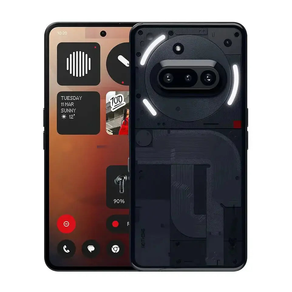 Nothing Phone 3a 5G Dual SIM, 12GB/256GB - Black (Global) image 0