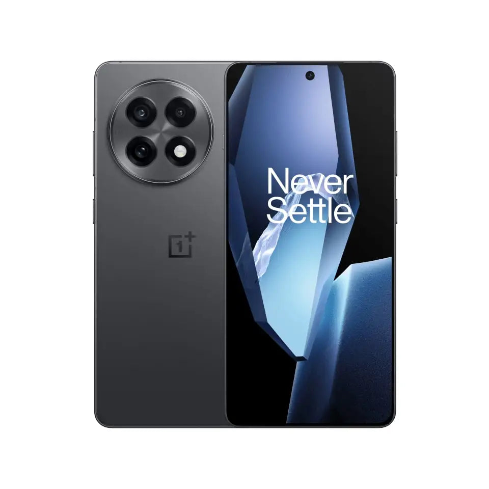 OnePlus 13R 5G Dual SIM, 12GB/256GB - Nebula Noir (Global) image 0