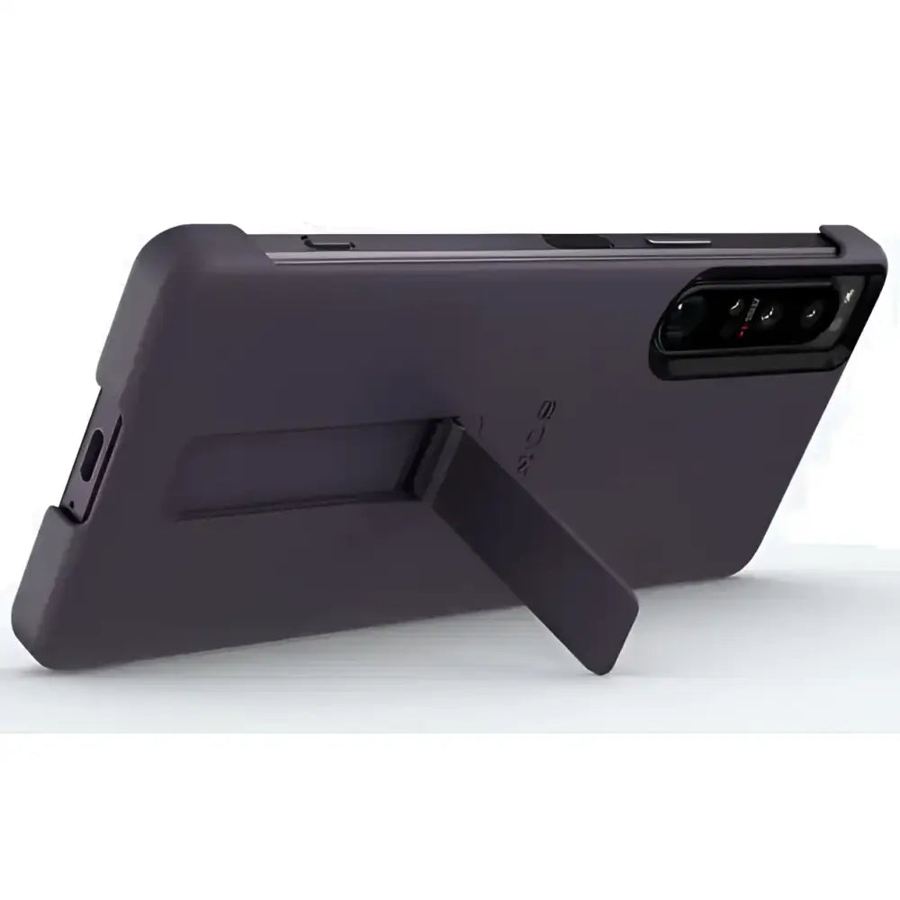 Sony Style Cover with Stand for Xperia 1 IV - Purple image 0