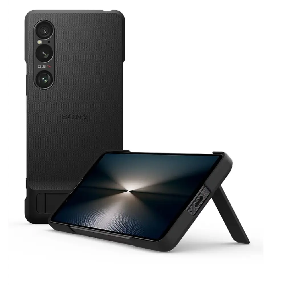 Sony Xperia 1 VI Case with Stand - Black