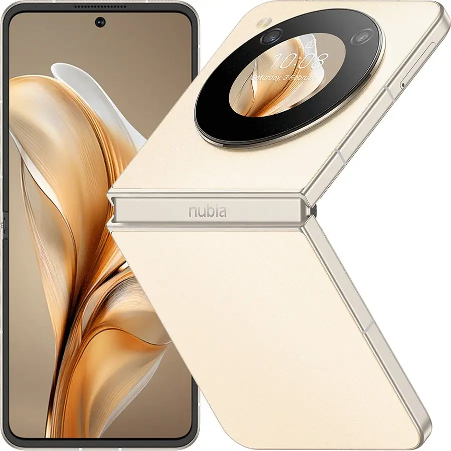 ZTE Nubia Flip 5G Dual SIM, 12GB/256GB - Sunshine Gold (CN, Global ROM)