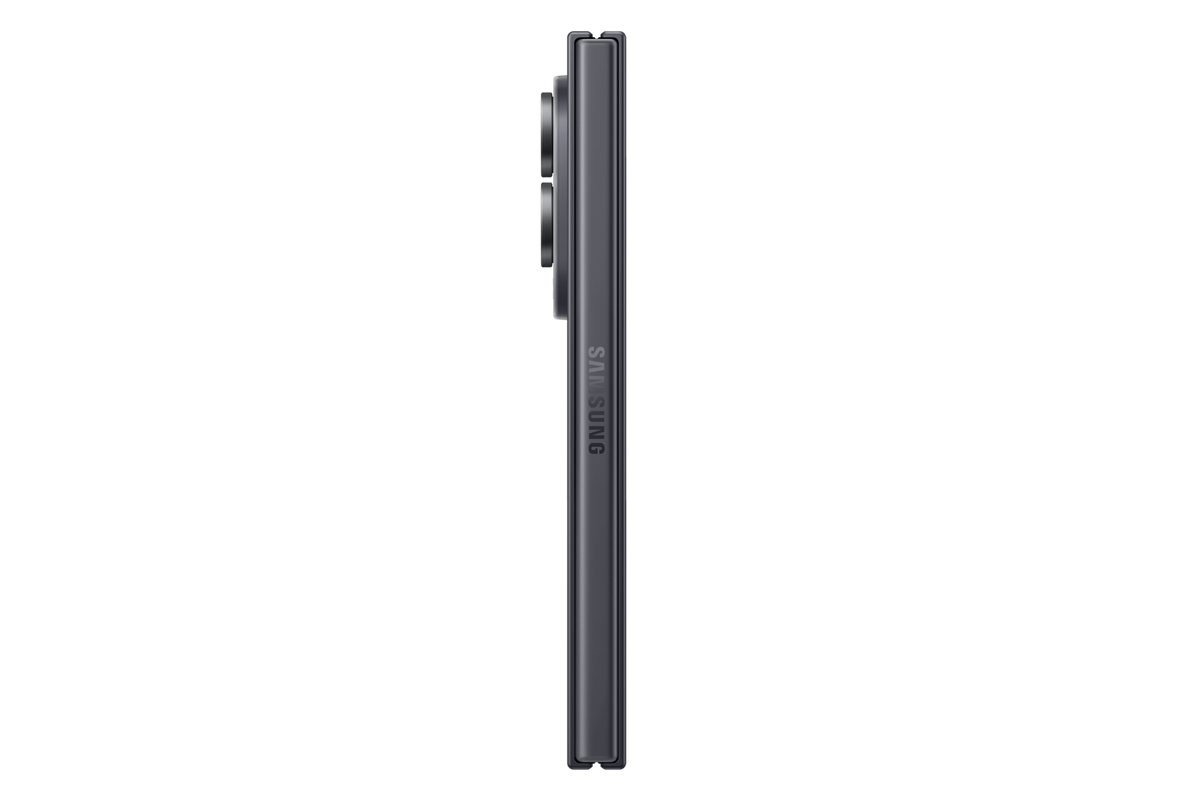Samsung Galaxy Z Fold8 Graphite side view