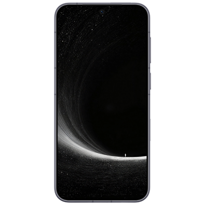 HONOR Robot Phone in Moon Shadow Gray, front view with gimbal closed
