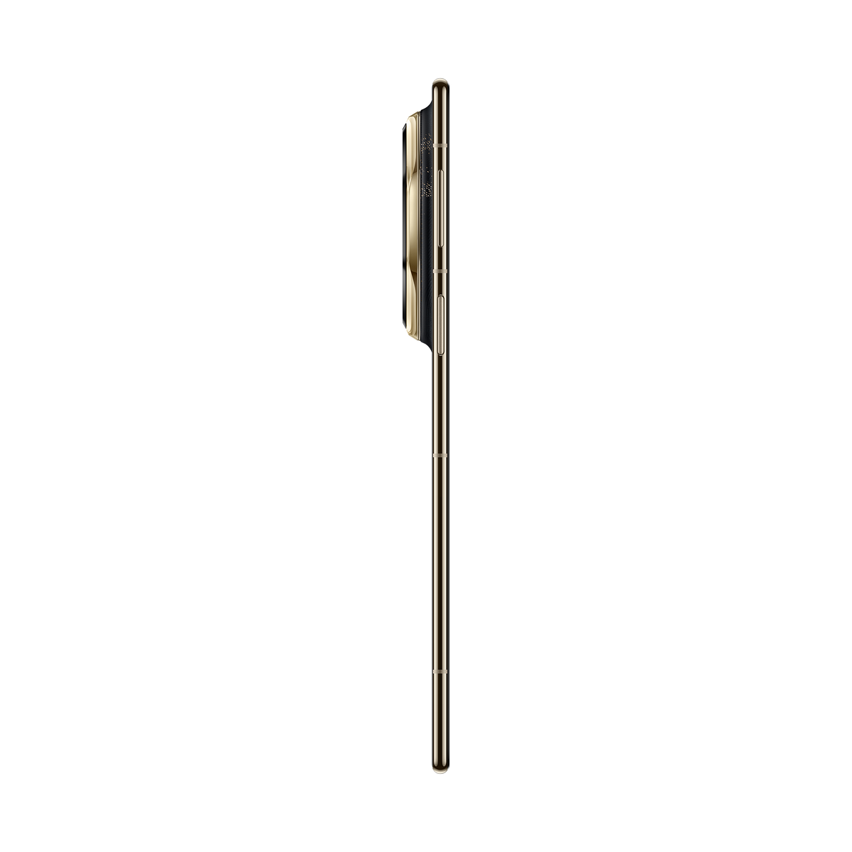 HUAWEI Mate XT 2 ULTIMATE DESIGN in Deep Black — unfolded left edge