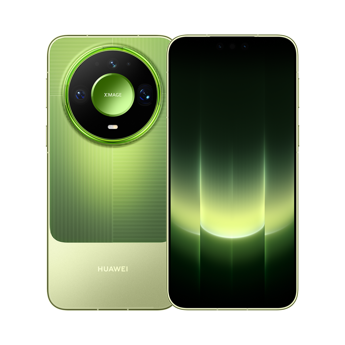 HUAWEI Mate 90 Pro Max Collector Edition, Emerald Green, front and back view