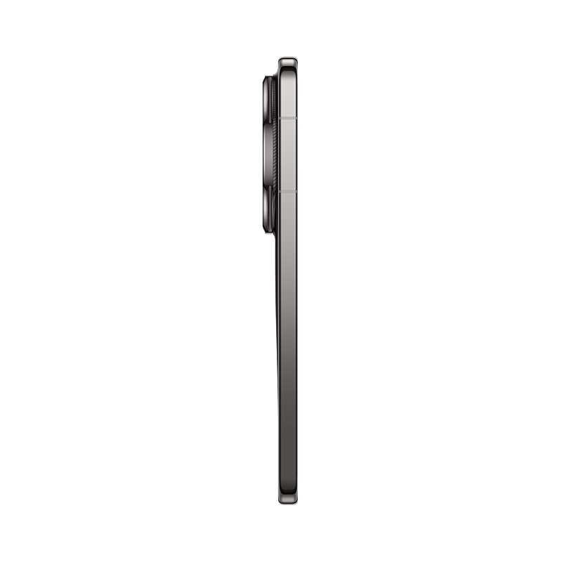 HUAWEI Mate 90 RS ULTIMATE DESIGN, Dark Black, side profile without buttons