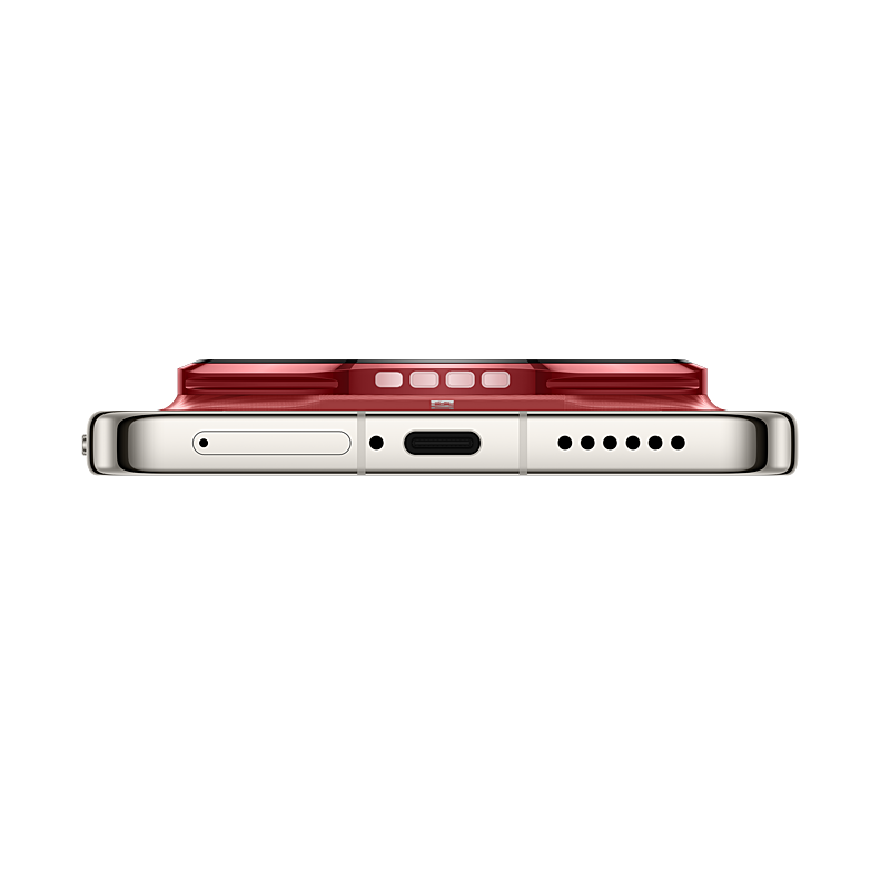 HUAWEI Mate 90 RS ULTIMATE DESIGN, Rui Red, bottom edge