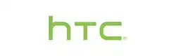 Simple green HTC logo with lowercase letters.