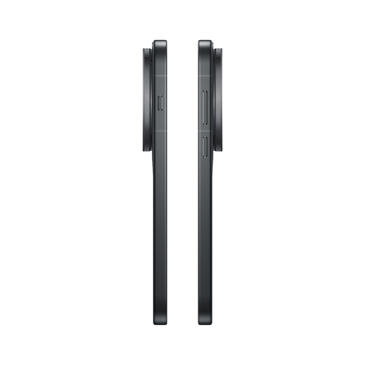 vivo X500 Pro Max in Black, side profiles